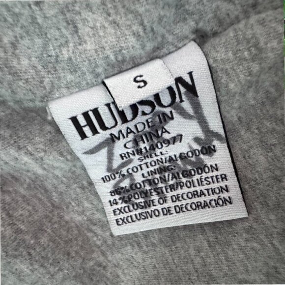 HUDSON Girls Chambray Denim Floral Rose Embroidered Bomber Boho Moto Jacket S 6 - Picture 5 of 6